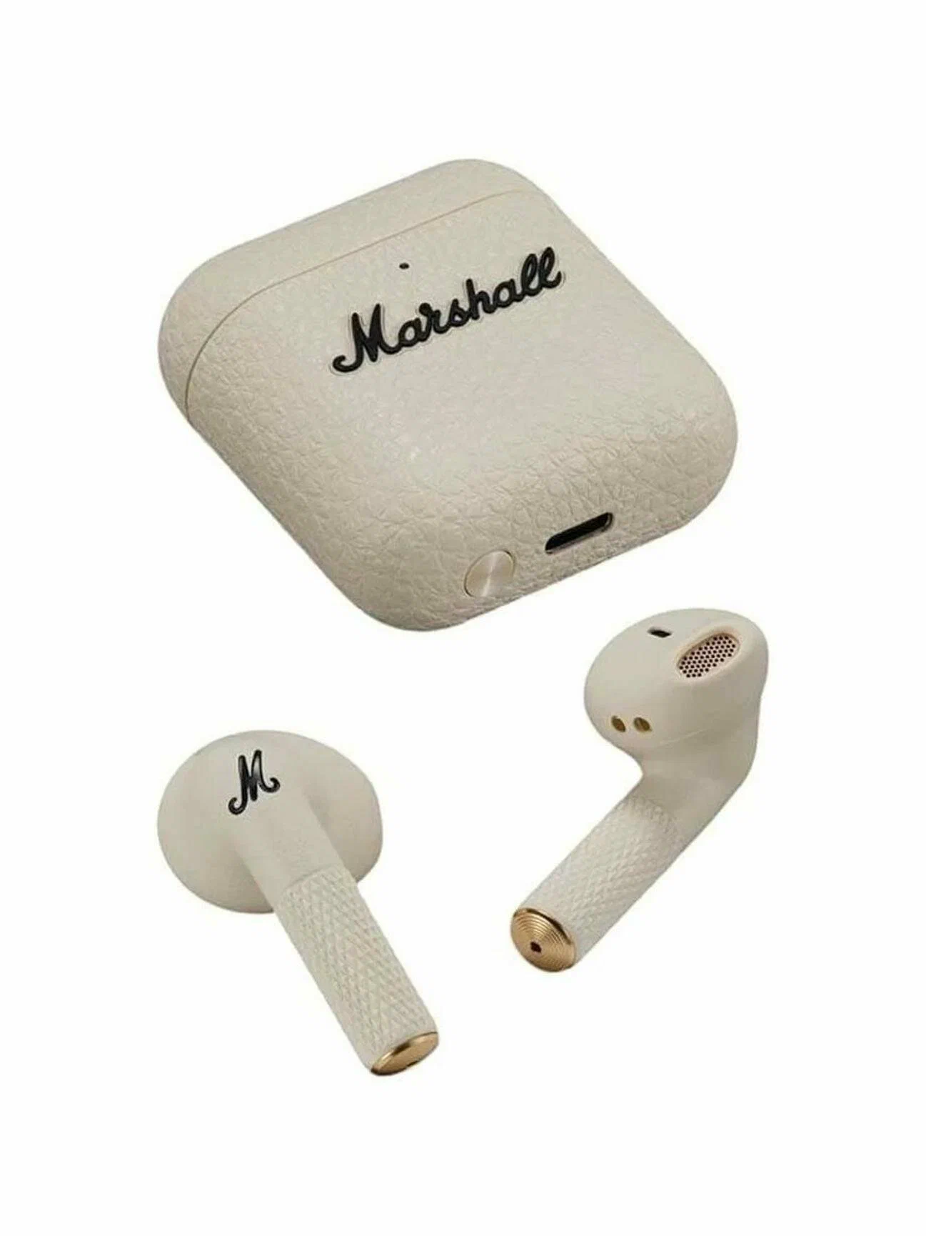 Беспроводные наушники Marshall Minor IV Кремовый