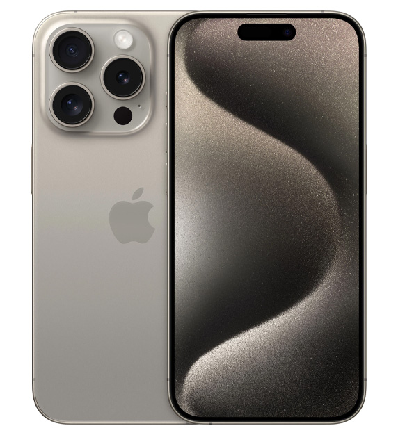 Смартфон Apple iPhone 15 Pro, Dual: nano SIM + eSIM, 1 ТБ, Титан