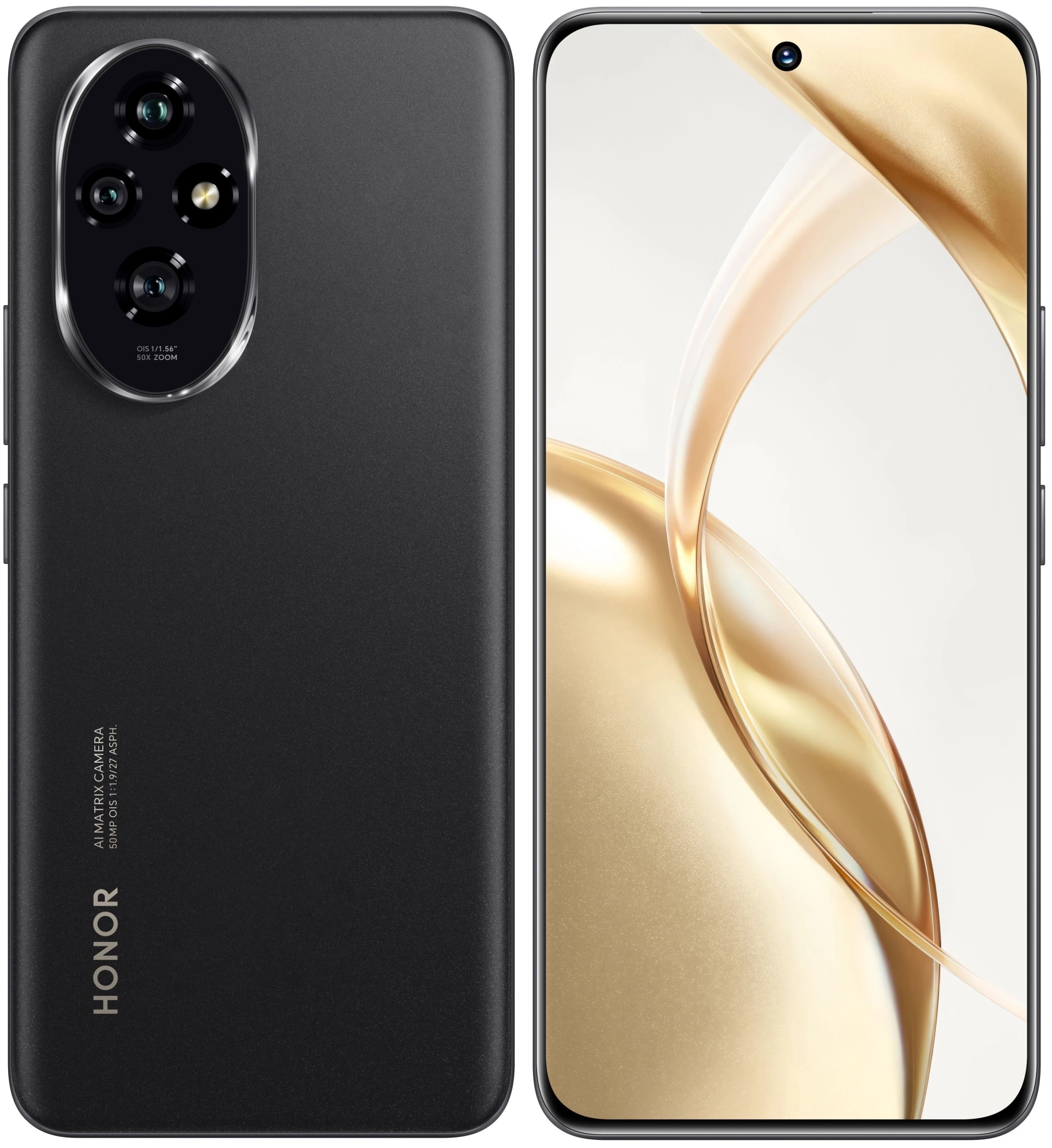 Смартфон Honor 200, 12/256 ГБ, чёрный
