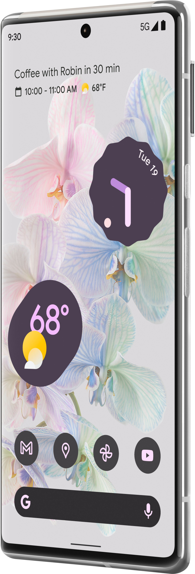Смартфон Google Pixel 6 Pro 5G 12/256 ГБ, Cloudy White