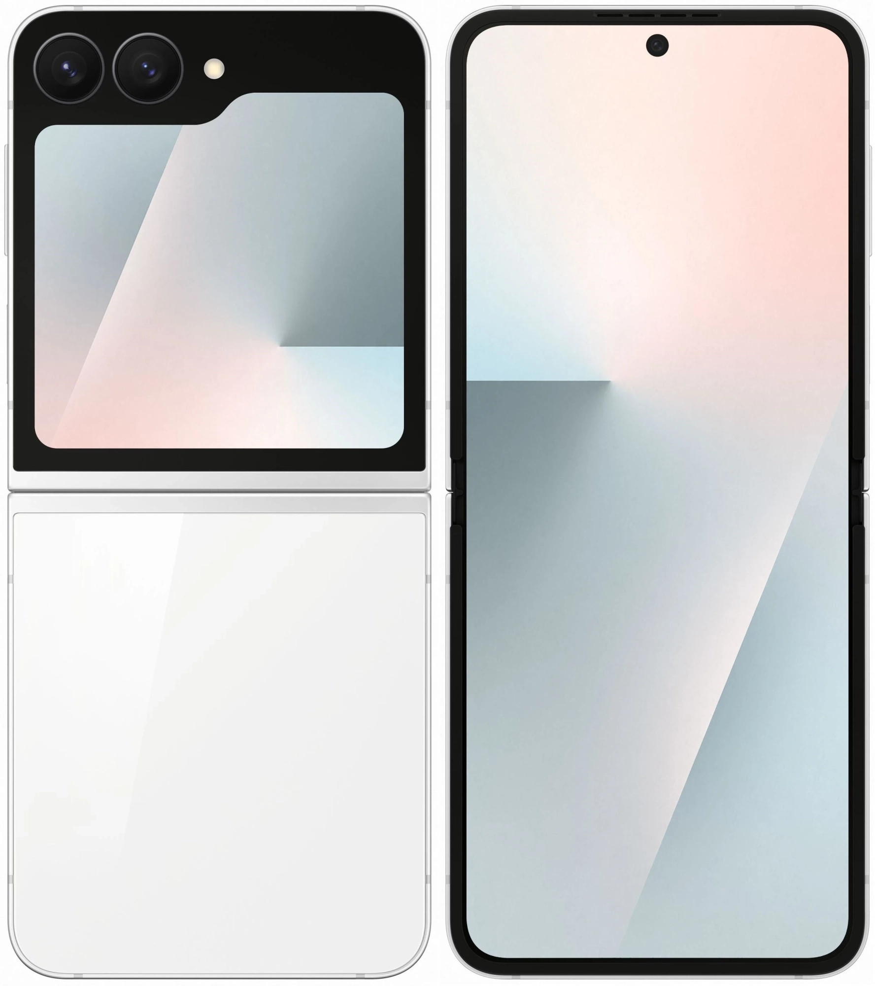 Смартфон Samsung Galaxy Z Flip7 FE, 8/256 ГБ, белый